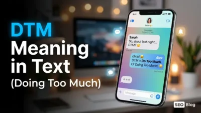 DTM Meaning in Text