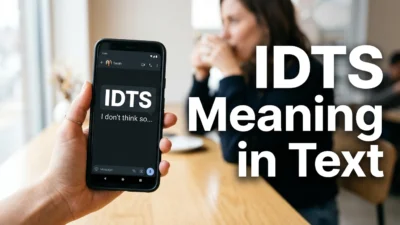 IDTS Meaning in Text