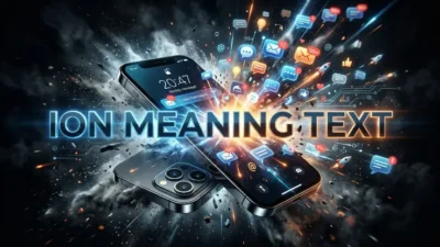 Ion Meaning Text