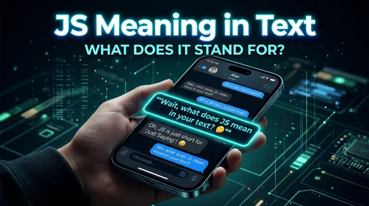 JS Meaning in Text