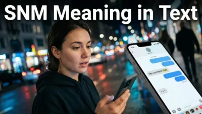 SNM Meaning in Text