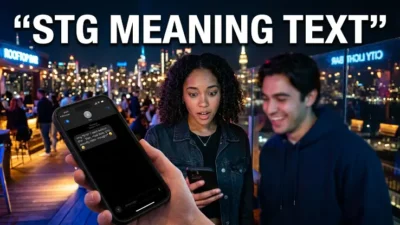 STG Meaning Text