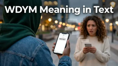 WDYM Meaning in Text