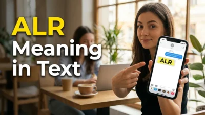 ALR Meaning in Text