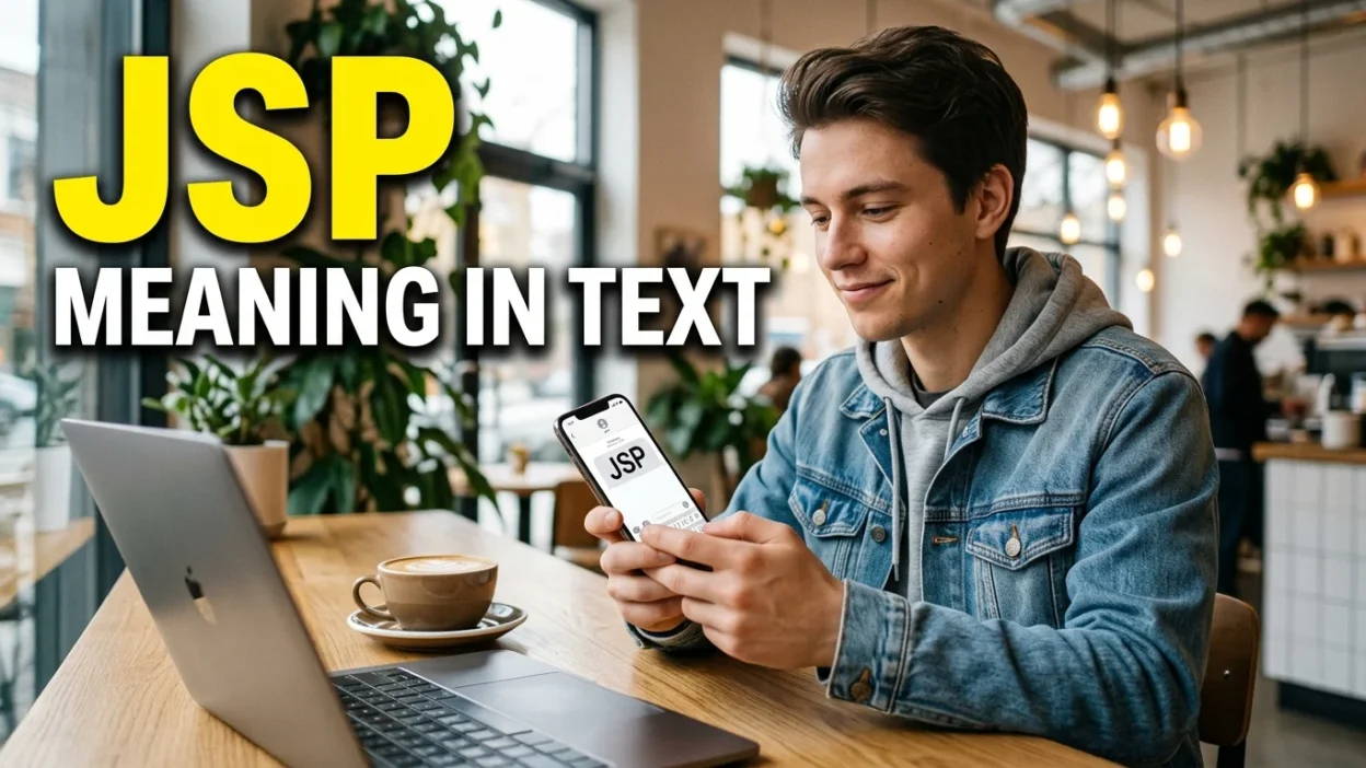 JSP Meaning in Text