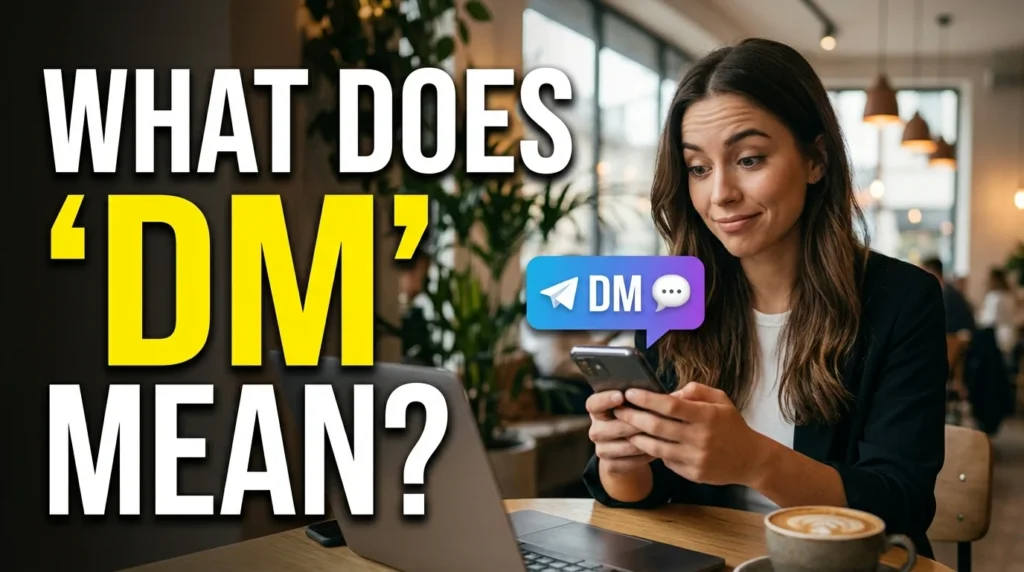 What Does "DM" Mean?