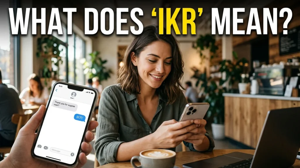 What Does "IKR" Mean?