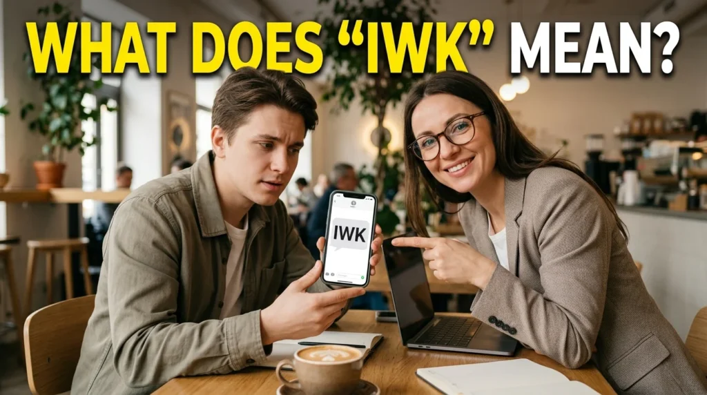 What Does "IWK" Mean?