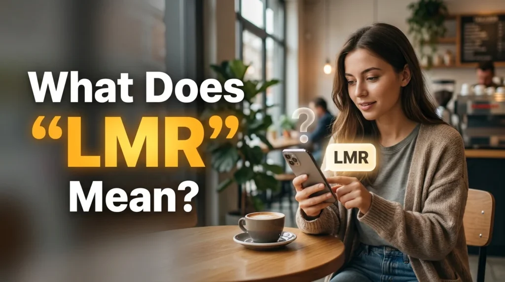 What Does "LMR" Mean?